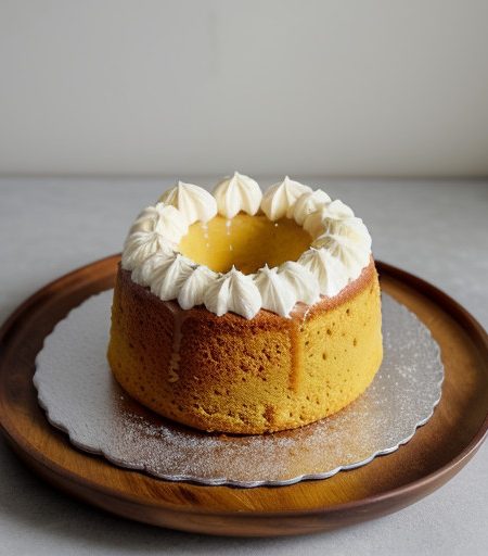 Pineapple Chiffon Cake recipe image