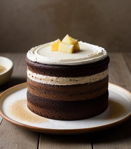 Pineapple Chocolate Cake recipe image