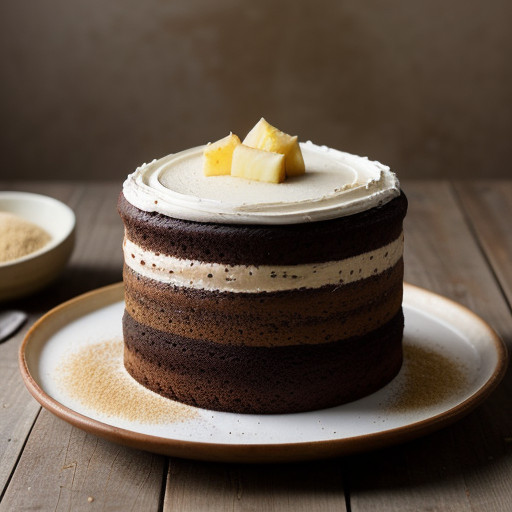 Pineapple Chocolate Cake recipe image