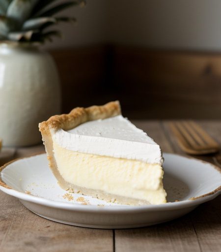 Pineapple-Cream Cheese Layered Pie recipe image