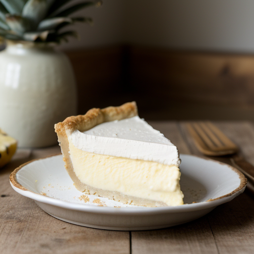 Pineapple-Cream Cheese Layered Pie recipe image
