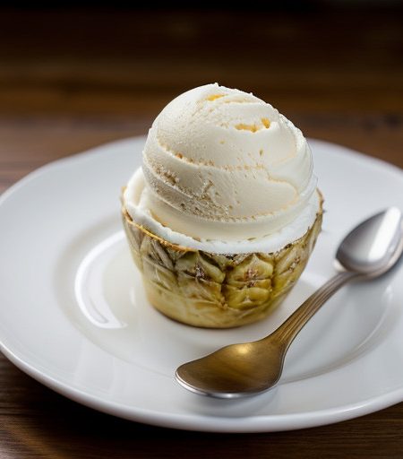 Pineapple Ice-Cream recipe image