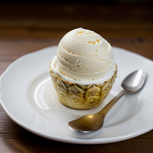 Pineapple Ice-Cream recipe image
