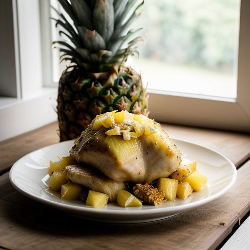 Pineapple Lemon Chicken recipe image