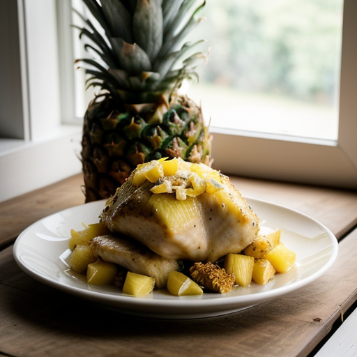 Pineapple Lemon Chicken recipe image
