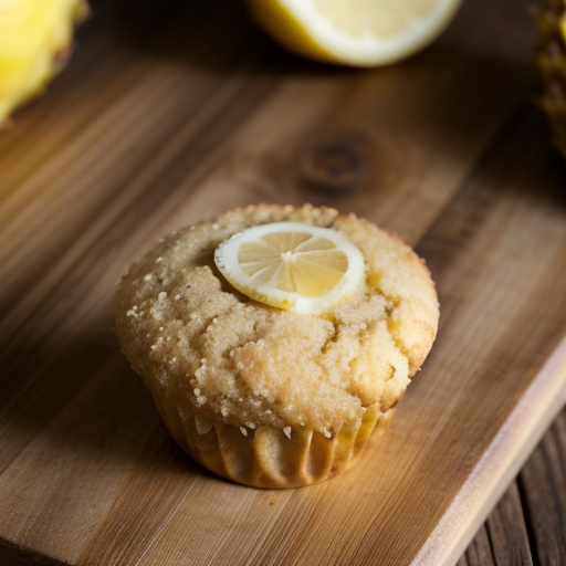 Pineapple Lemon Muffins recipe image