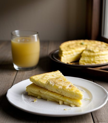 Pineapple Omelette With Rum recipe image