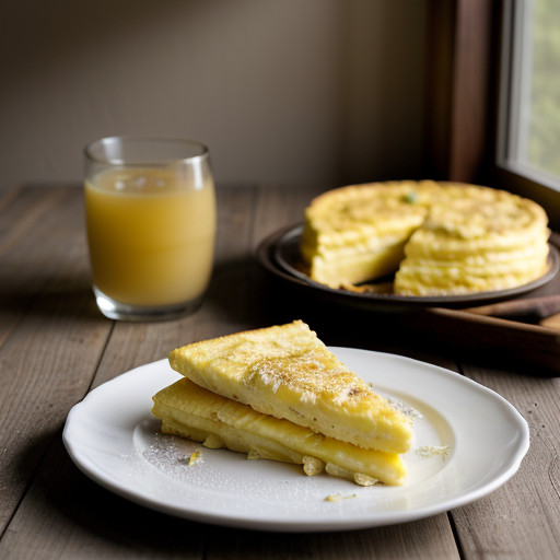 Pineapple Omelette With Rum recipe image