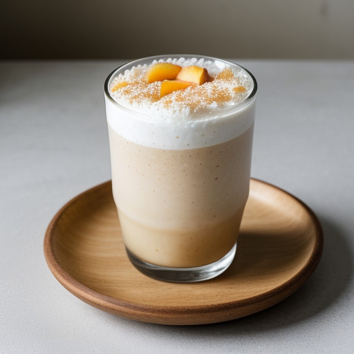 Pineapple-Peach Frappe' recipe image