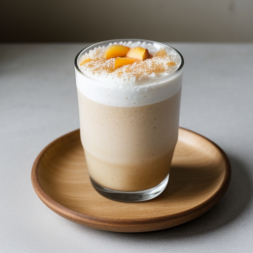 Pineapple-Peach Frappe' recipe image