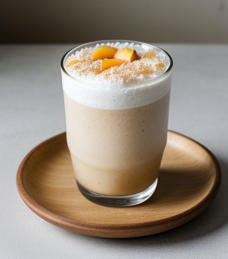 Pineapple-Peach Frappe' recipe image