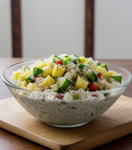 Pineapple Rice Salad recipe image