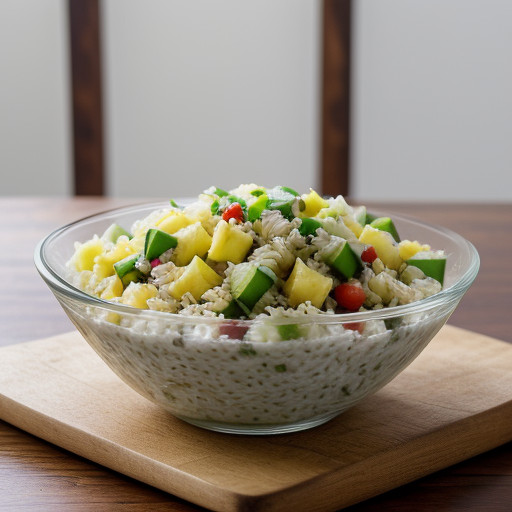 Pineapple Rice Salad recipe image