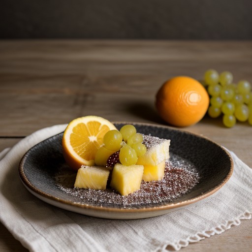 Pineapple Romanoff recipe image