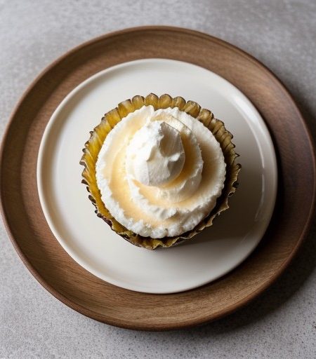 Pineapple-Rum Frozen Yogurt recipe image