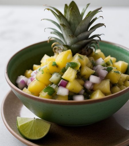 Pineapple Salsa - Moosewood Cookbook recipe image