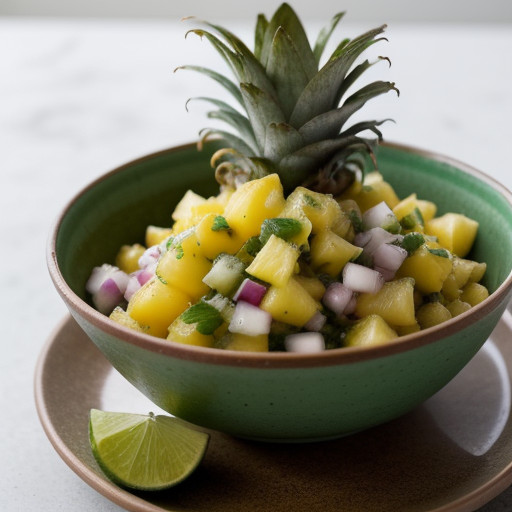 Pineapple Salsa - Moosewood Cookbook recipe image