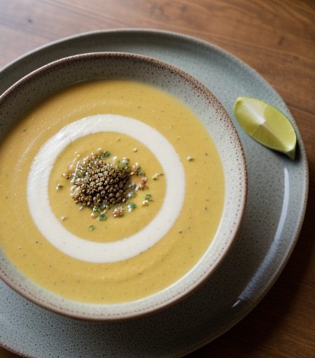 Pineapple Salsa Soup recipe image