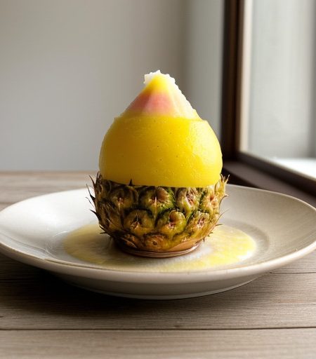 Pineapple Sherbet recipe image
