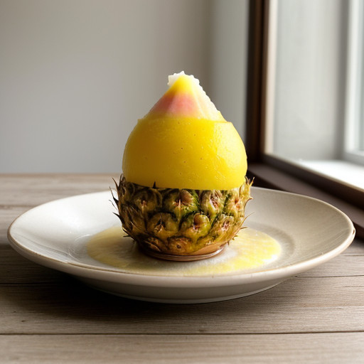 Pineapple Sherbet recipe image