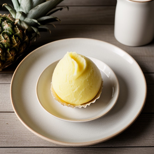 Pineapple Sorbet recipe image