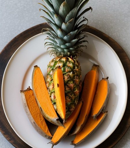 Pineapple Sweet Potatoes (Rice recipe image