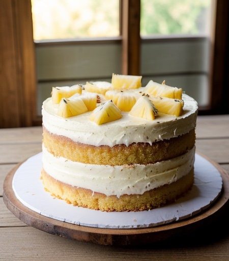 Pineapple Up-Side Down Cake recipe image