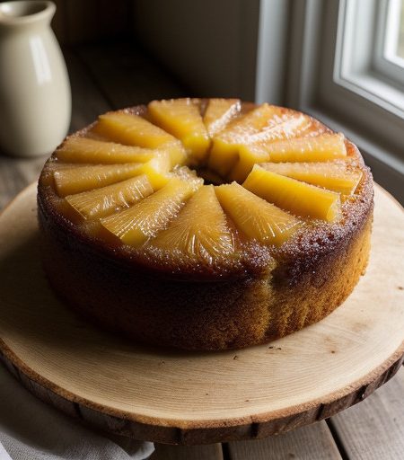 Pineapple Upside-Down Cake (Light recipe image