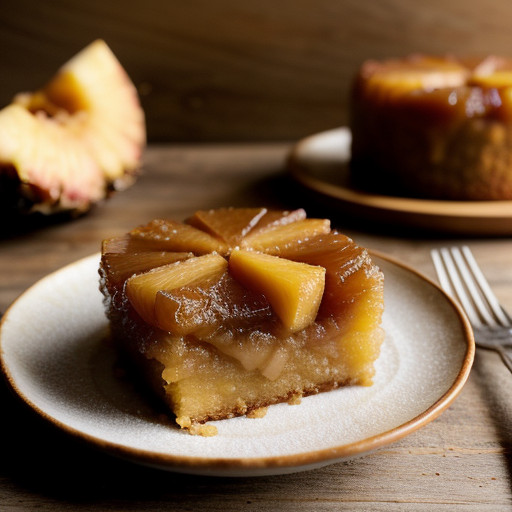 Pineapple Upside Down Cake (Low-Fat recipe image