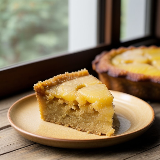 Pineapple Upside Down Ginger Cake recipe image