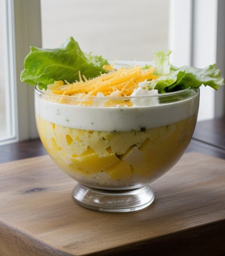 Pineapple and Cheese Salad recipe image