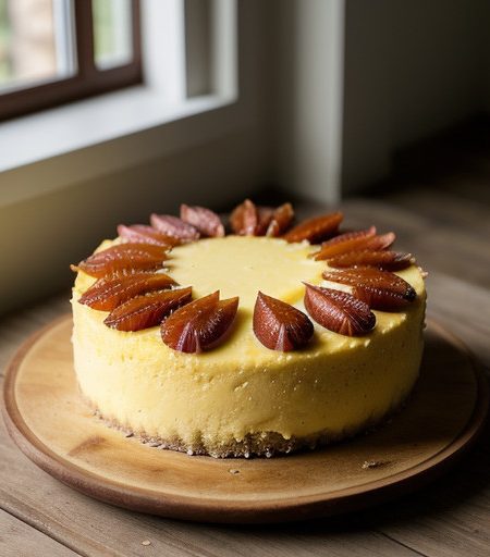 Pineapple-and-Cheese Upside-Down Cake recipe image