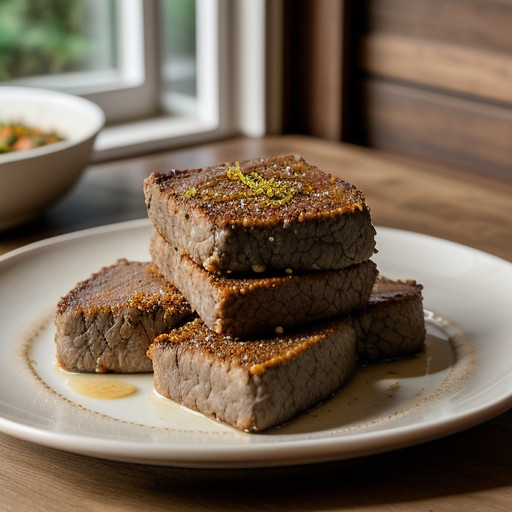 Pink Beans With Marinated Seitan recipe image