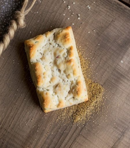 Pink Crustacean Cheese Biscuits recipe image