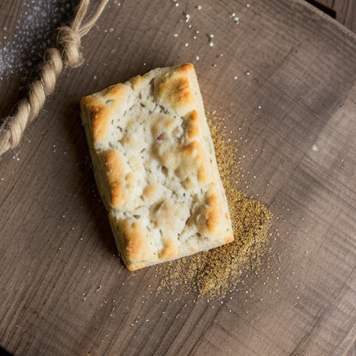 Pink Crustacean Cheese Biscuits recipe image