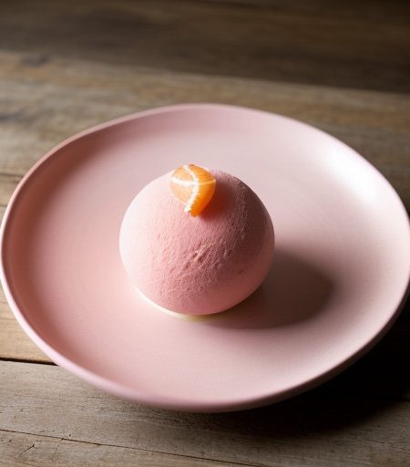 Pink Grapefruit Honey Sorbet recipe image