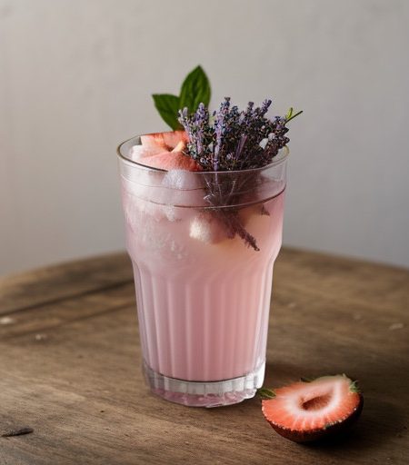 Pink Lavender Lemonade recipe image