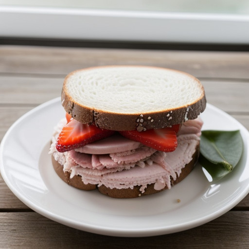 Pink Turkey Sandwich (By Dawn Douglas recipe image