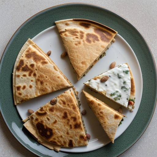 Pinto Bean & Feta Cheese Quesadillas recipe image