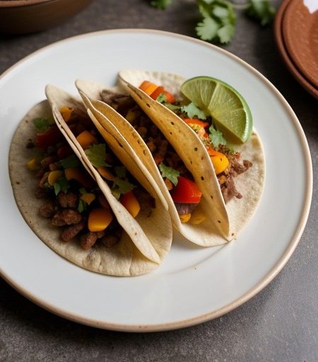 Pinto Bean Tacos recipe image