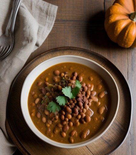 Pinto Beans and Squash Stew recipe image