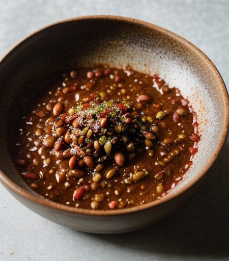 Pinto Three Chile Salsa recipe image