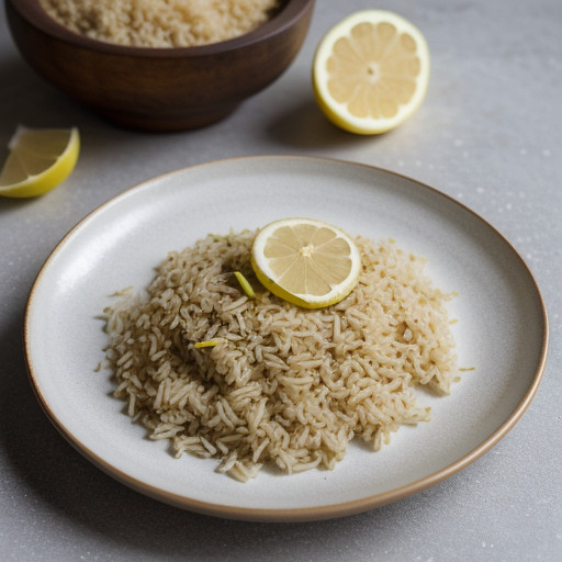 Piquant Lemon Rice recipe image