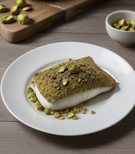 Pistachio Baked Fish recipe image