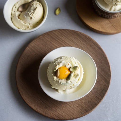Pistachio Ice Cream recipe image