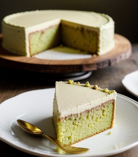 Pistachio Jello Cake recipe image