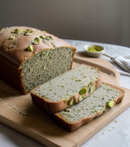 Pistachio Olive Bread recipe image