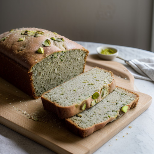 Pistachio Olive Bread recipe image