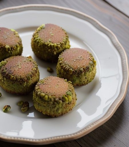 Pistachio-Orange Crusted Scallops recipe image