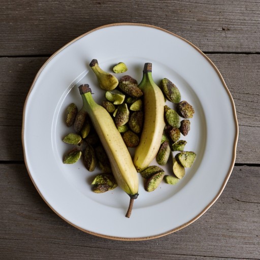 Pistachio Roasted Bananas recipe image